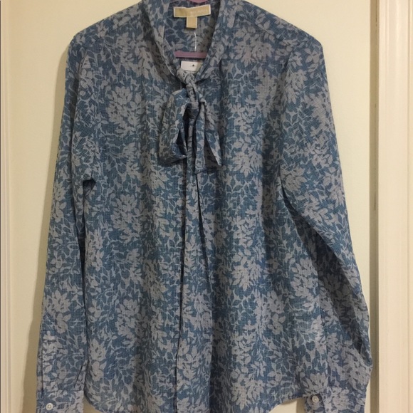 MICHEAL KORS BUTTON DOWN BLOSE JH64KRV388 - Picture 8 of 8